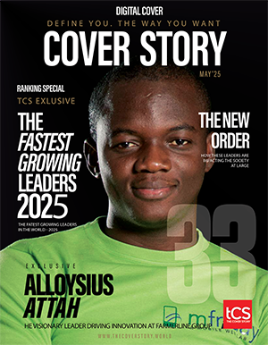 Alloysius Attah on the cover