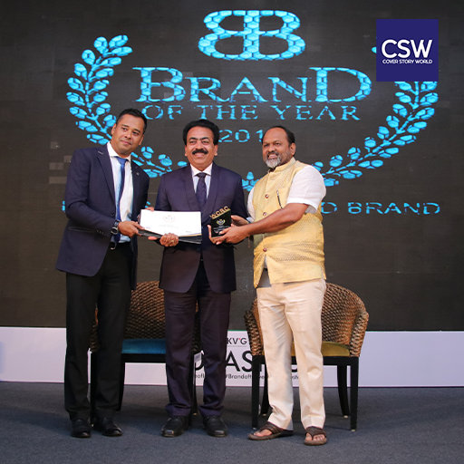 Brand of the Year Award 2019 presented at The Cover Story World Magazine ceremony